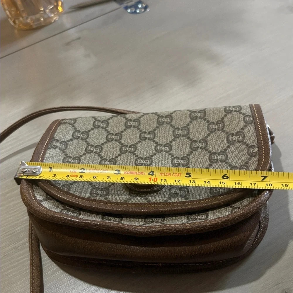 Vintage Plus by Etienne Aigner Monogram Crossbody Bag – Brown‎